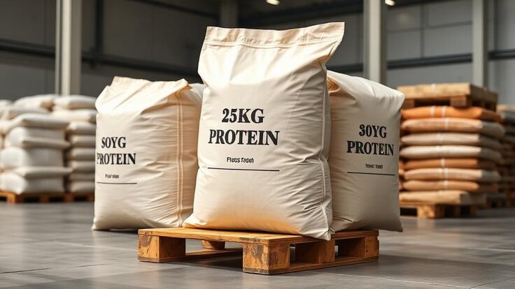 Soy Protein Isolate 90% food ingredient supplier – bulk plant protein supply