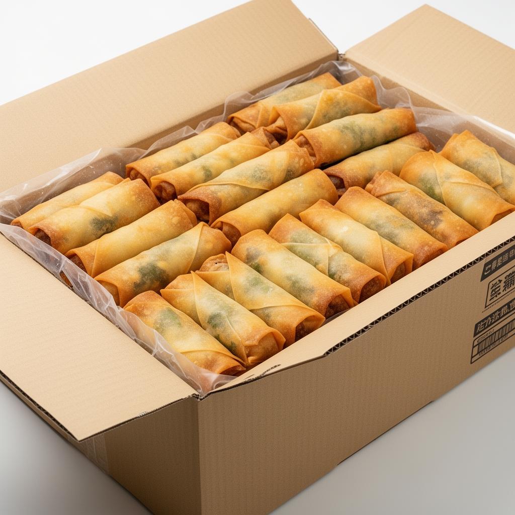 Vegetarian Spring Rolls (Frozen, Wholesale) food ingredient supplier