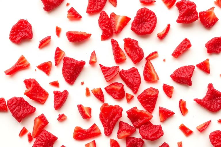 Freeze-Dried Strawberry Pieces food ingredient supplier