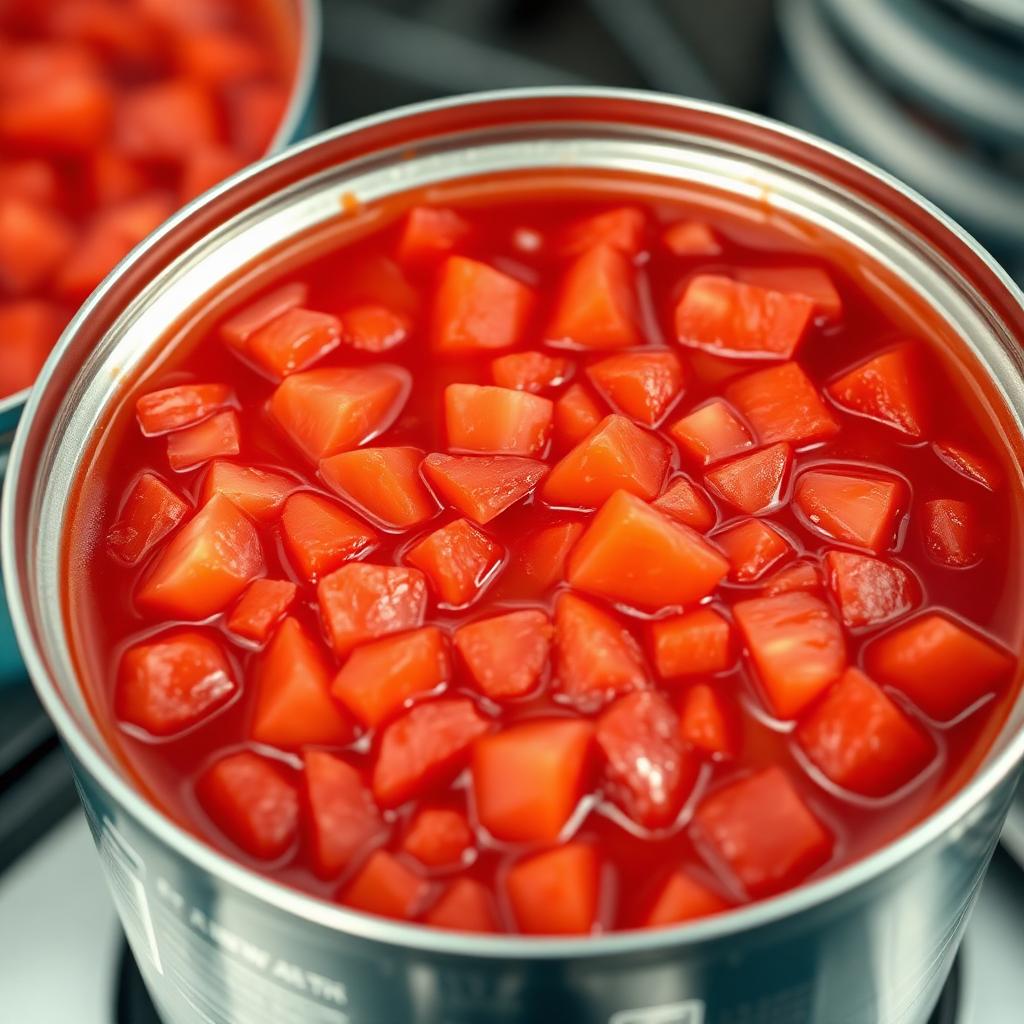 Bulk Chopped Tomatoes (Canned) Supplier food ingredient supplier