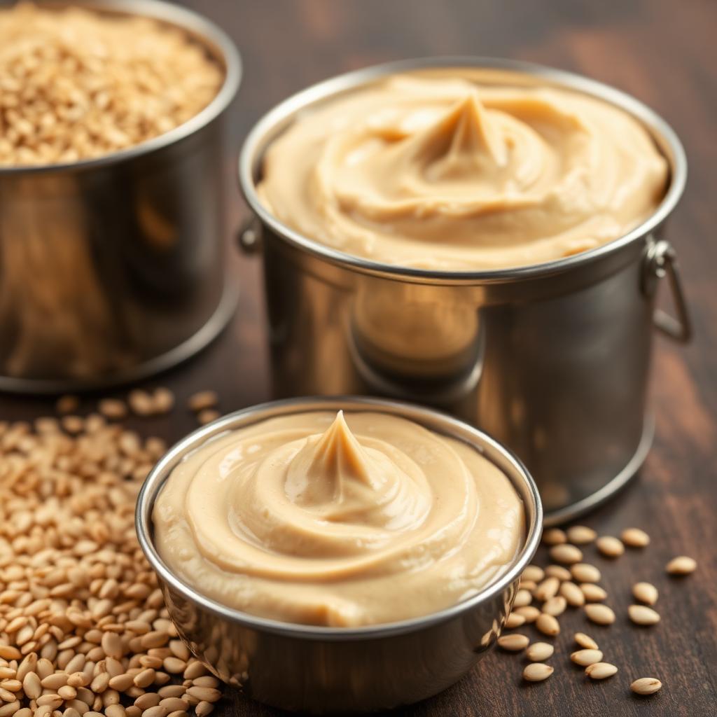 Bulk Tahini (Sesame Paste) Supplier food ingredient supplier